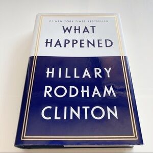 Simon & Schuster WHAT HAPPENED by Hillary Rodham Clinton